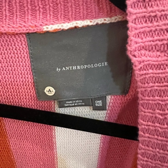 Anthropologie belted striped kimono one size - Picture 6 of 6